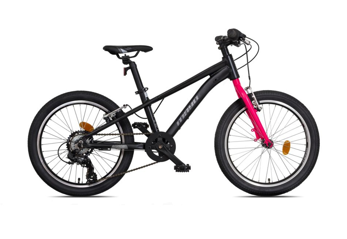 Mayo Dětské jízdní kolo 20" EGO FIT V, 7spd 2026 černo-růžové