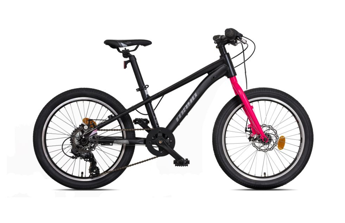 Mayo Dětské jízdní kolo 20" EGO FIT D 7spd 2026 černo-růžové