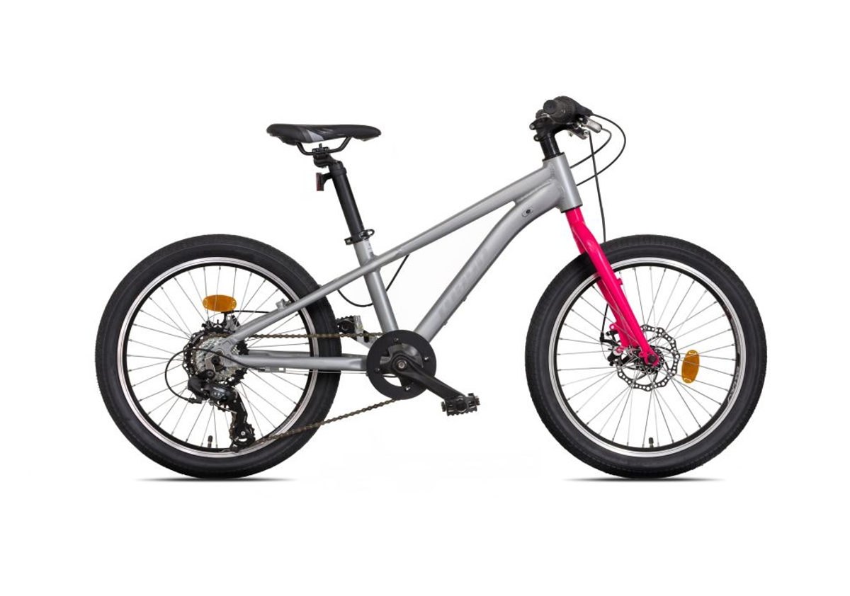 Mayo Dětské jízdní kolo 20" EGO FIT D 7spd 2026 stříbrno-růžové