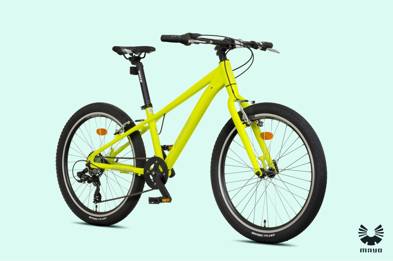 Mayo Dětské jízdní kolo 24" EGO FIT V, 7spd 2026 zelené