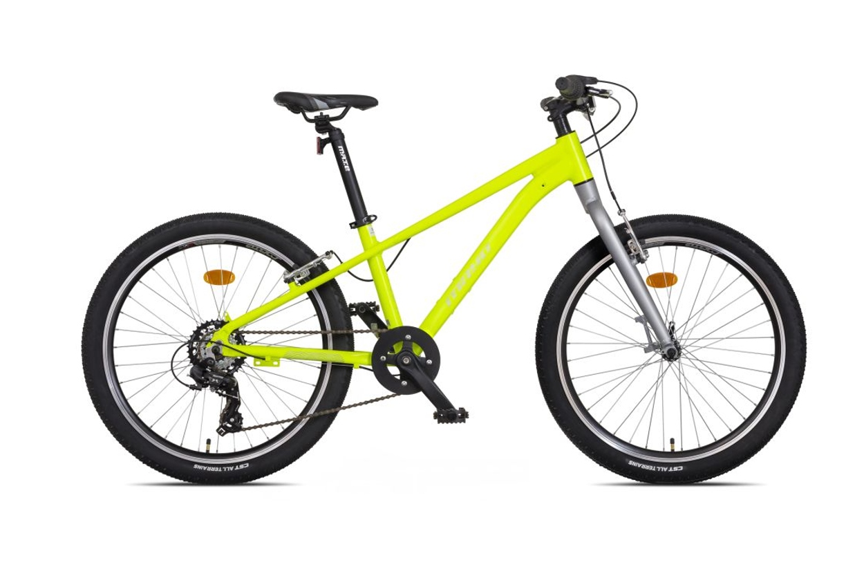 Mayo Dětské jízdní kolo 24" EGO FIT V, 7spd 2026 zeleno-stříbrné