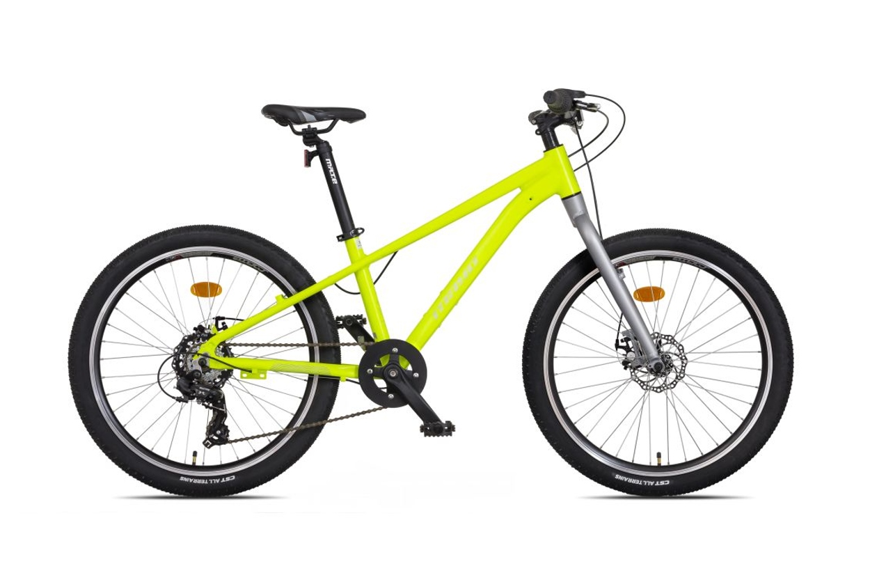 Mayo Dětské jízdní kolo 24" EGO FIT D, 7spd 2026 zeleno-stříbrné