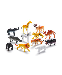 Faunika Zvířátka figurky v tubě - Safari