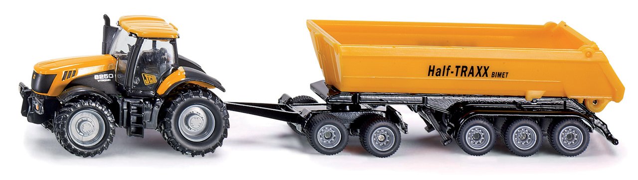 SIKU Super - Traktor se sklápěcím přívěsem, 1:87