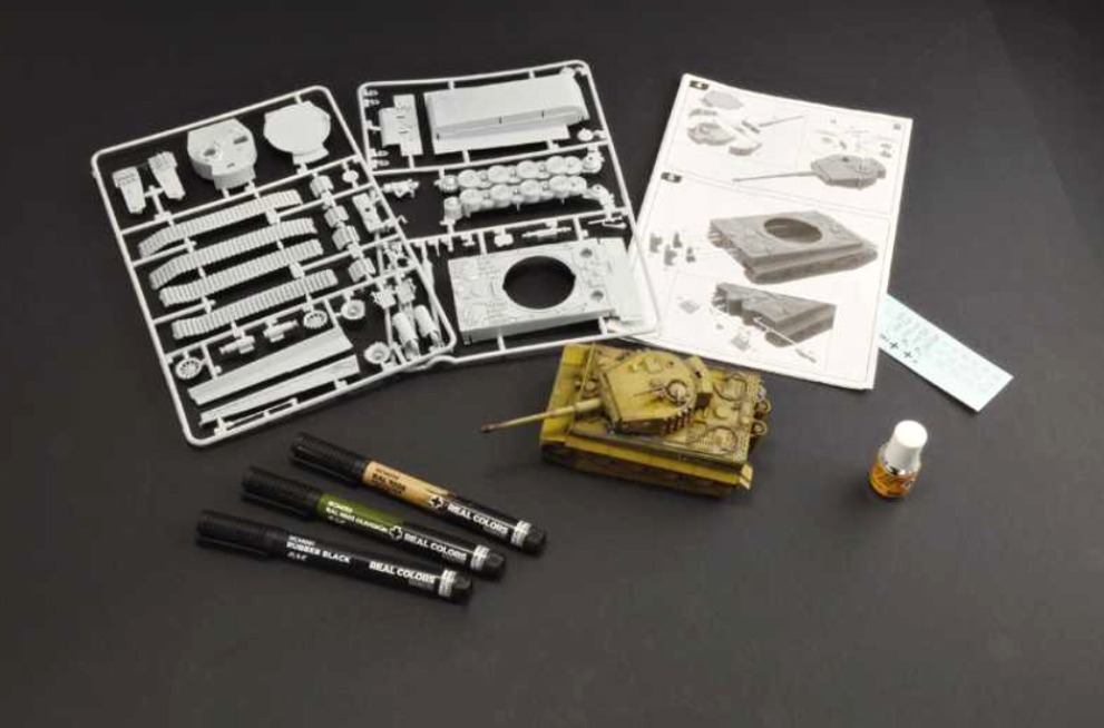 Model Set tank 75002 - Pz. Kpfw. VI Tiger I Ausf. E (1:56)