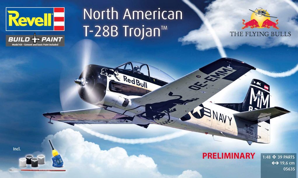Gift-Set Flying Bulls 05635 - T-28B Trojan (1:48)