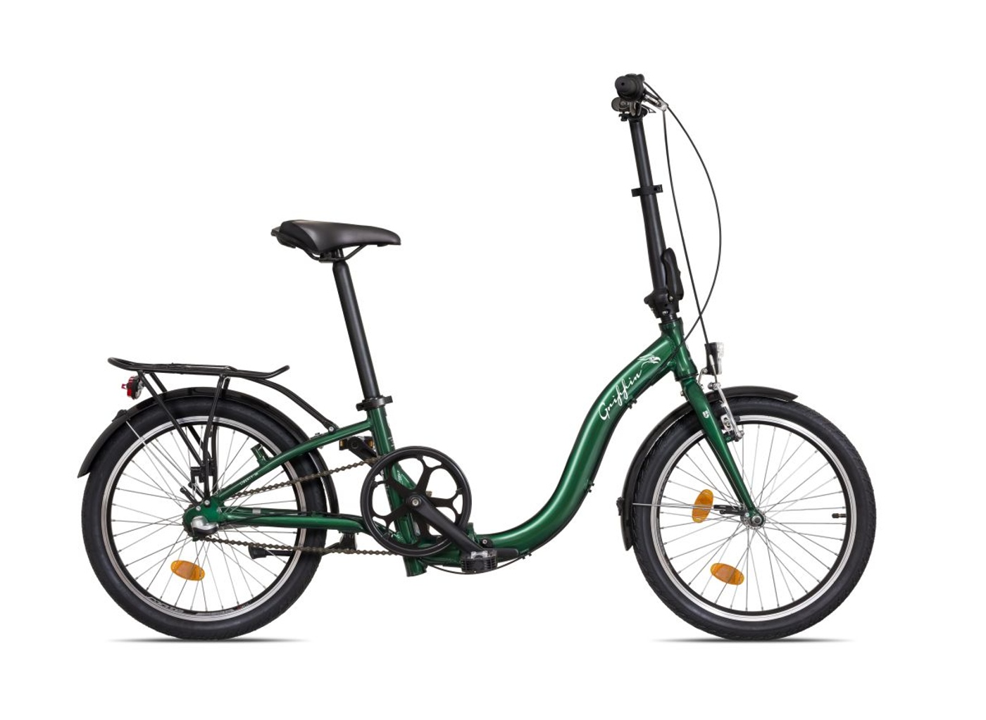 Skládací jízdní kolo Liberty Griffin 20" 3spd 2026 smaragdové