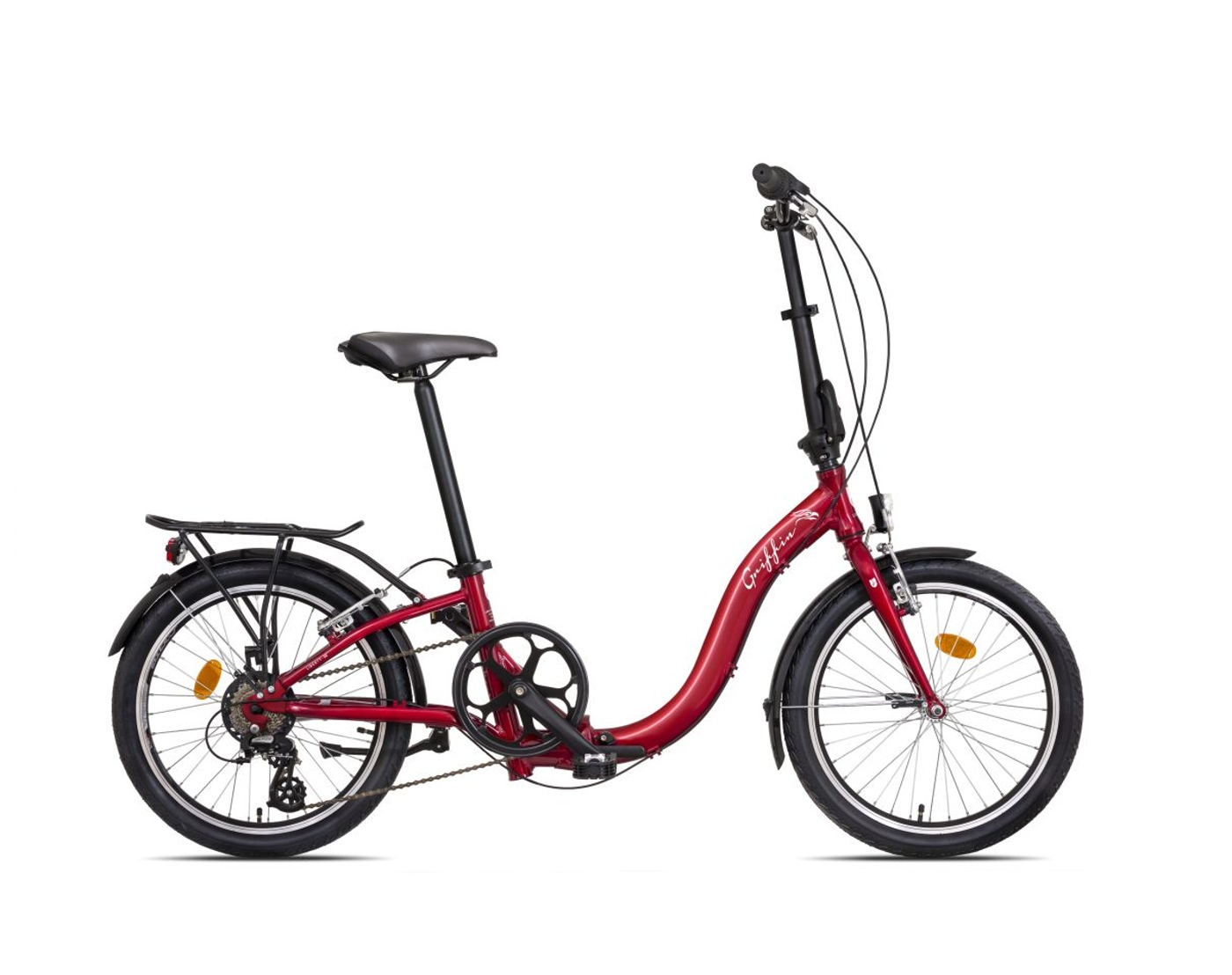 Skládací jízdní kolo Liberty Griffin 20" 7spd 2026 červené