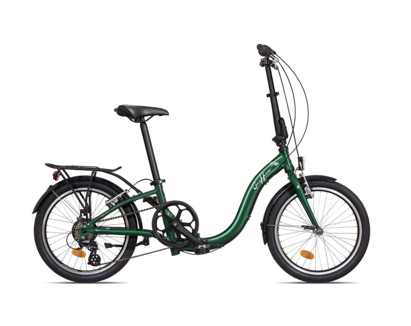Skládací jízdní kolo Liberty Griffin 20" 7spd 2026 smaragdové