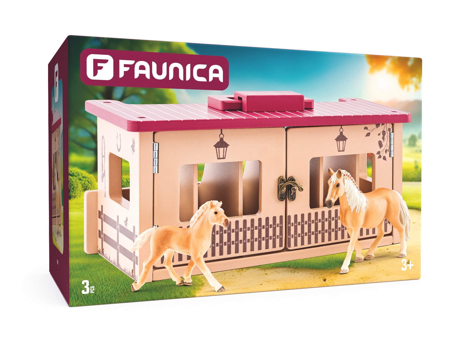 Faunica Stáj s koňmi