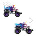 LEGO Technic 42220 Monster Jam Sparkle Smash, s natahovacím motorem