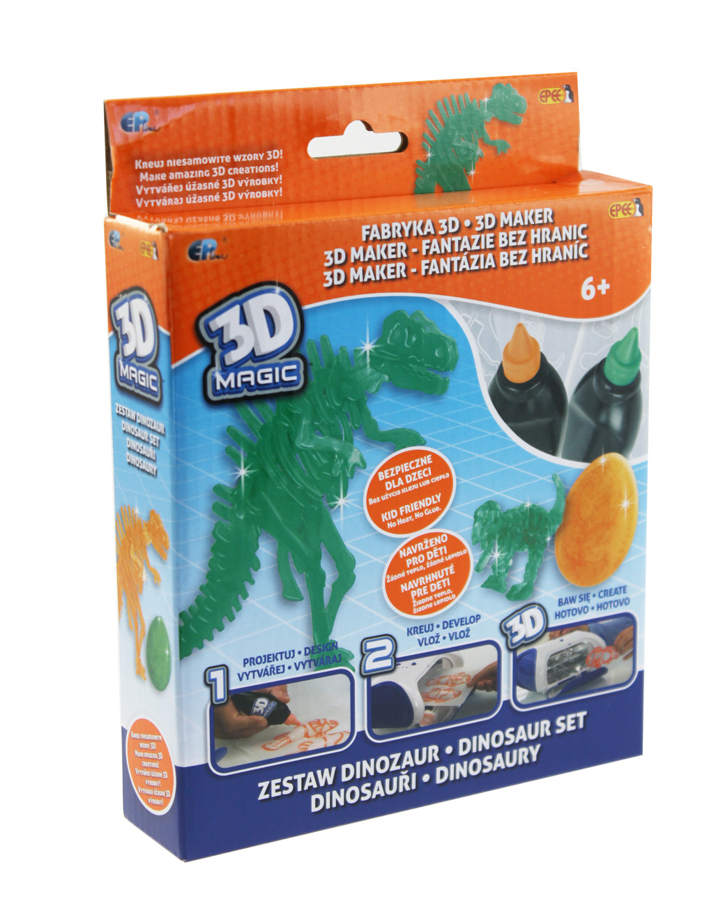 Alltoys 3D Magic tématická sada, Dinosauři