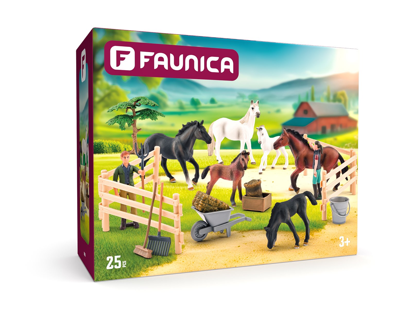 Faunica Sada koní s lipicánem