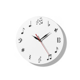 Gadget Master Nástěnné hudební hodiny, průměr 30cm