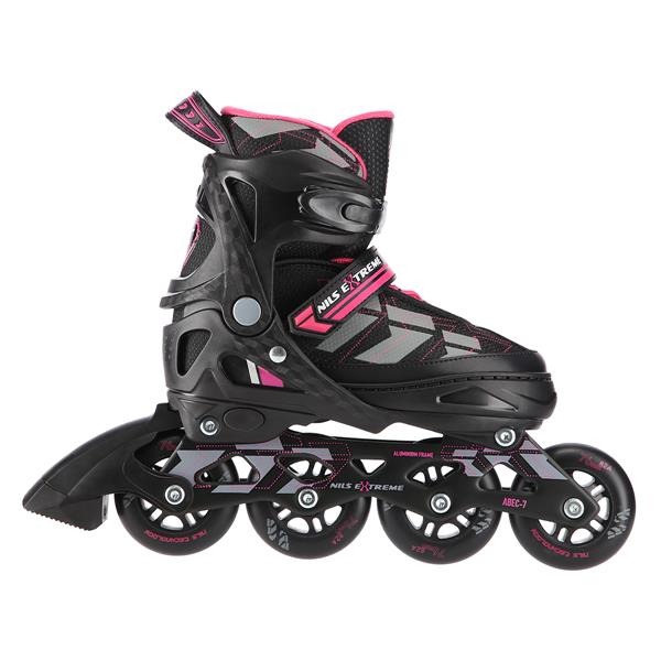 Nils Extreme NA11002 A Kolečkové brusle vel.L (39-42) růžové