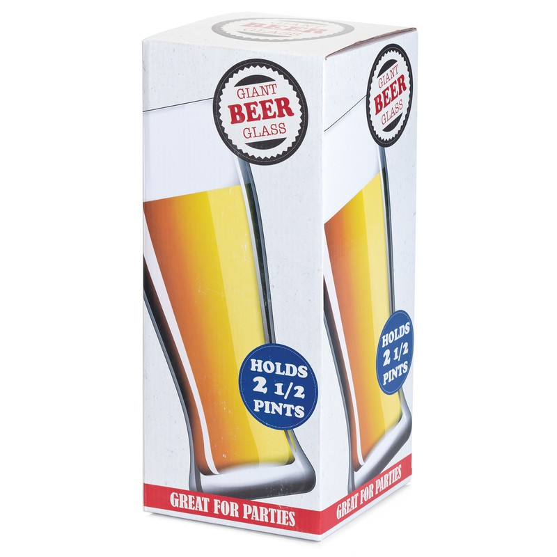 Obří sklenice na pivo 1,7 litru