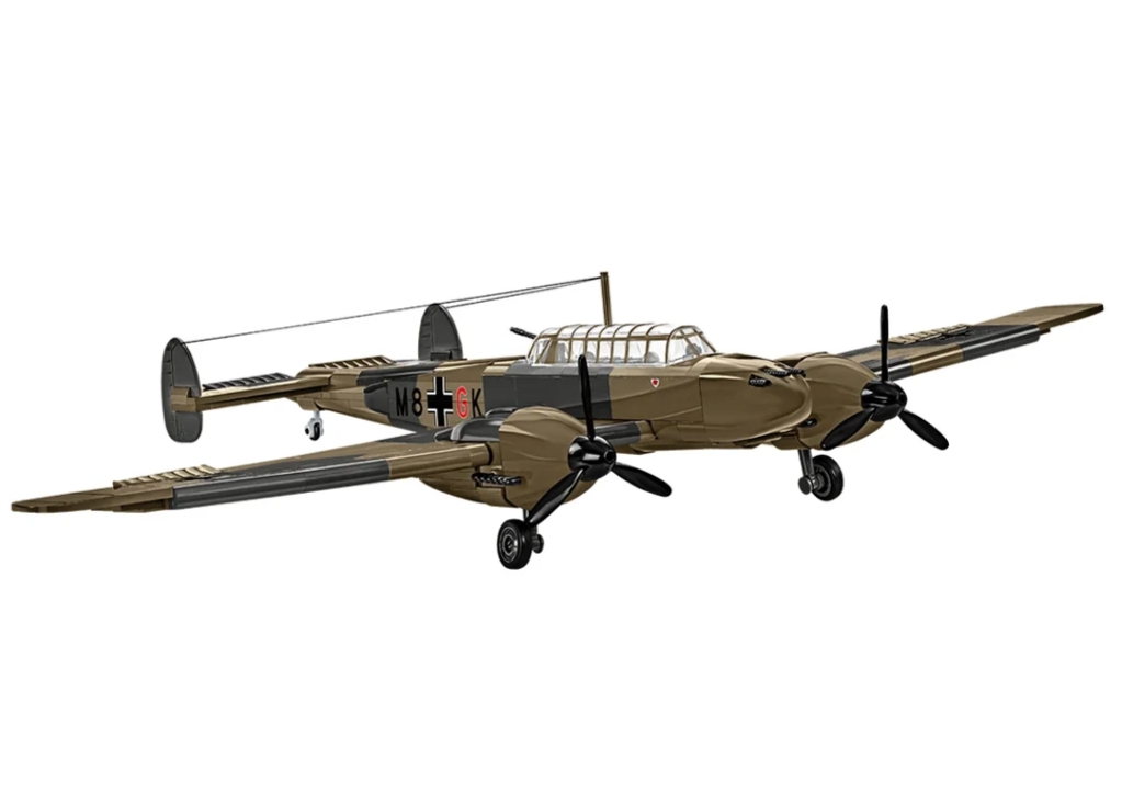 Cobi 5777 II WW Messerschmitt Bf 110C, 1:32, 578 k, 2 figurky