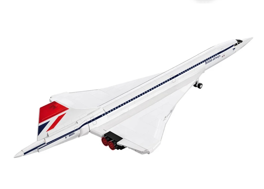 Cobi 1689 Concorde z Brooklands Museum, 1:100, 518 kostek
