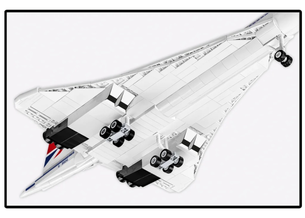 Cobi 1689 Concorde z Brooklands Museum, 1:100, 518 kostek