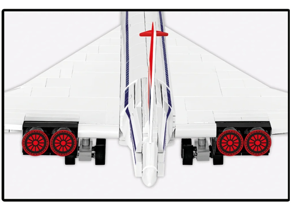 Cobi 1689 Concorde z Brooklands Museum, 1:100, 518 kostek