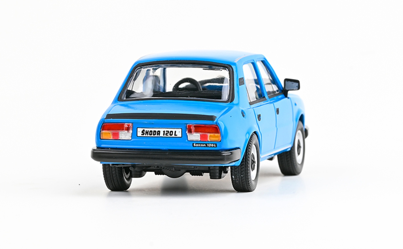 Abrex Škoda 120L (1984) Modrá Abrex 1:43