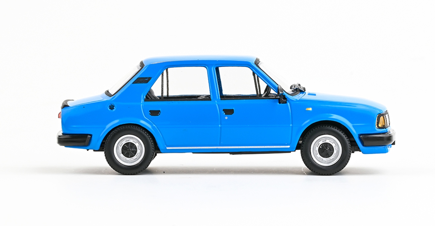 Abrex Škoda 120L (1984) Modrá Abrex 1:43