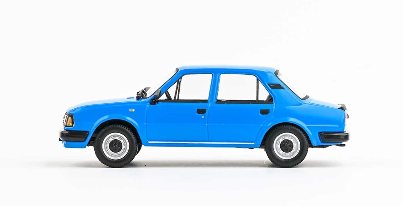 Abrex Škoda 120L (1984) Modrá Abrex 1:43