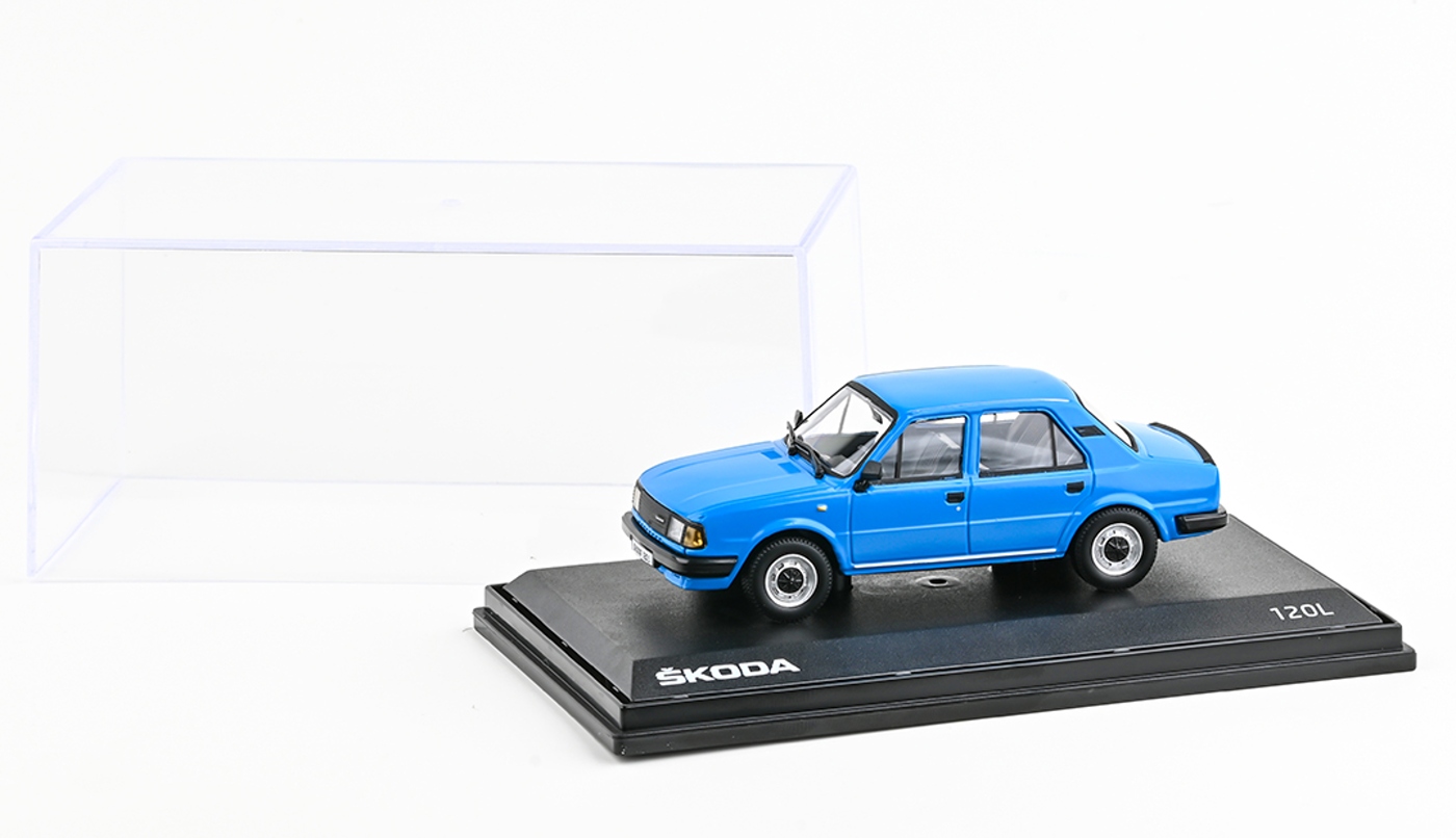 Abrex Škoda 120L (1984) Modrá Abrex 1:43