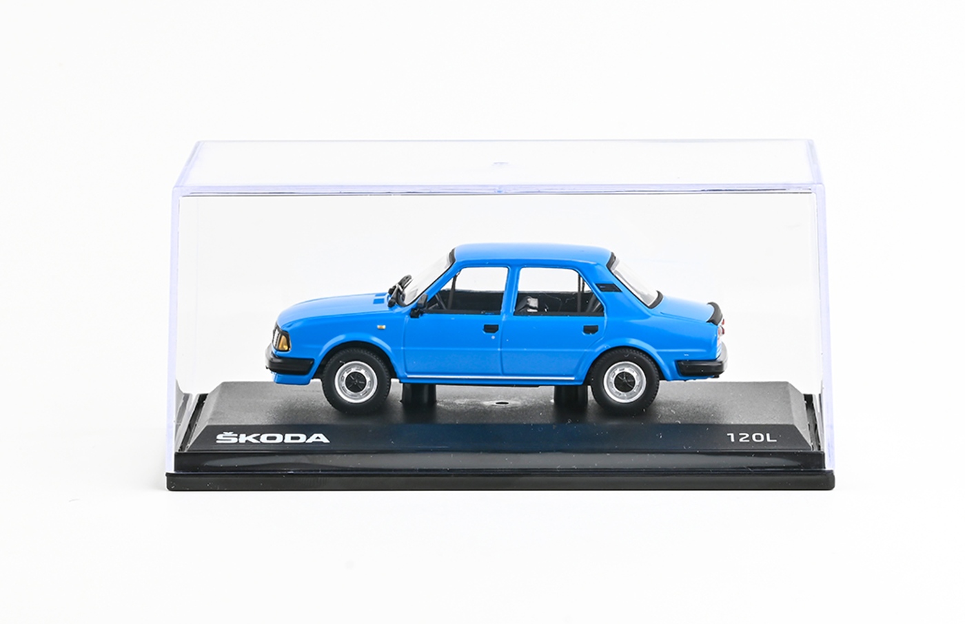 Abrex Škoda 120L (1984) Modrá Abrex 1:43
