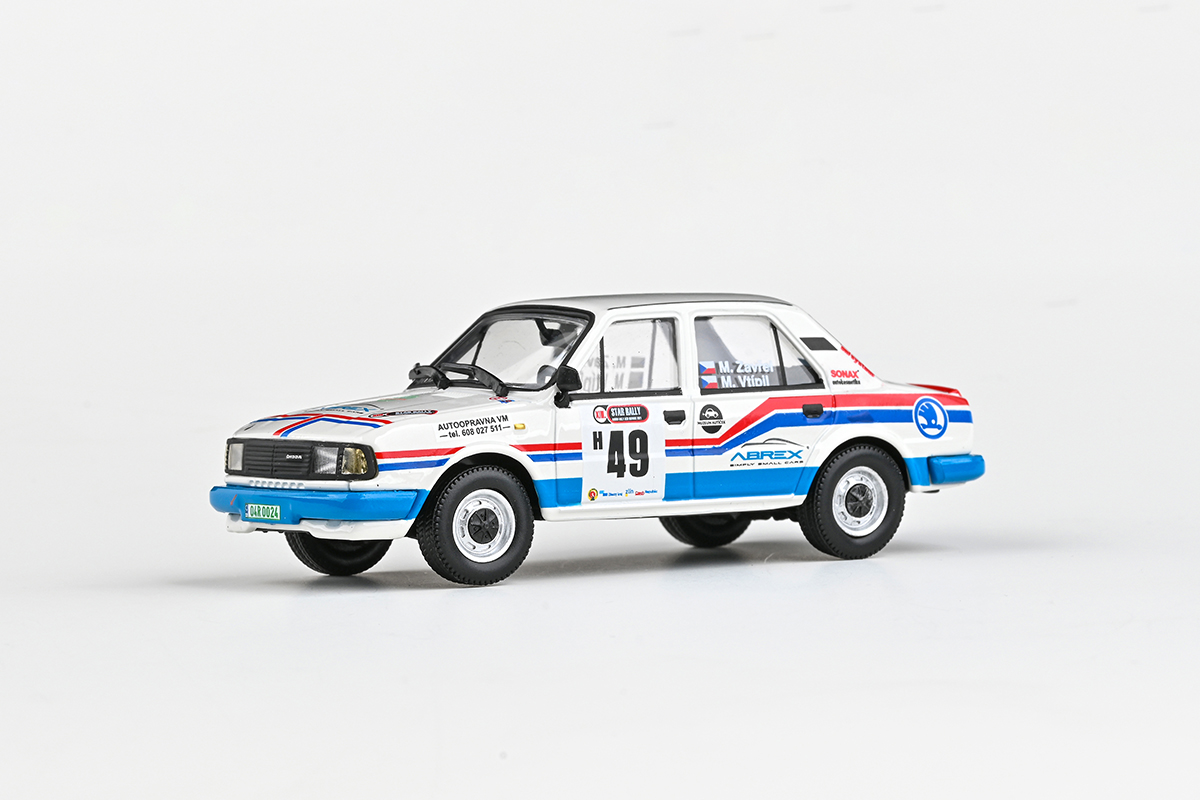Abrex Škoda 120L (1984) Star Rally Barum Rally Zlín Historic 1:43