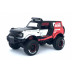 Maisto Ford Bronco 4x4 Rebels, stříbrno-červený