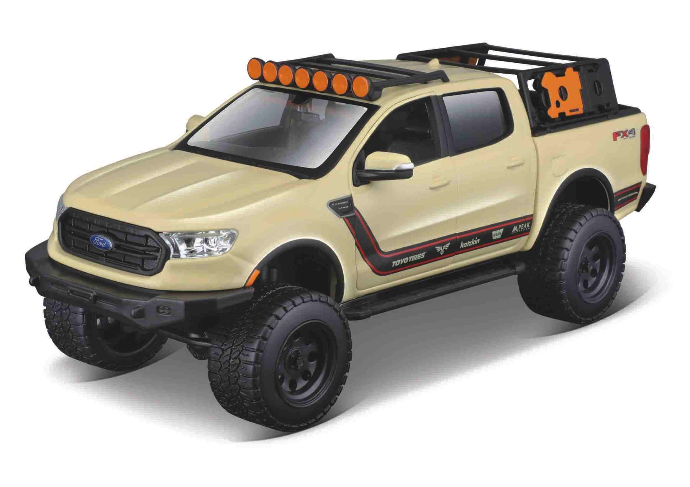 Maisto Ford Ranger 2019 Off-Road Series hnědý 1:27