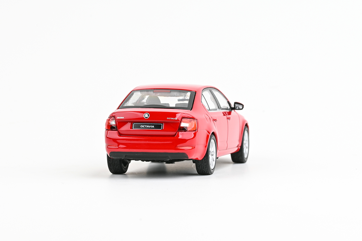 Abrex Škoda Octavia III (2012) Červená Corrida 1:43