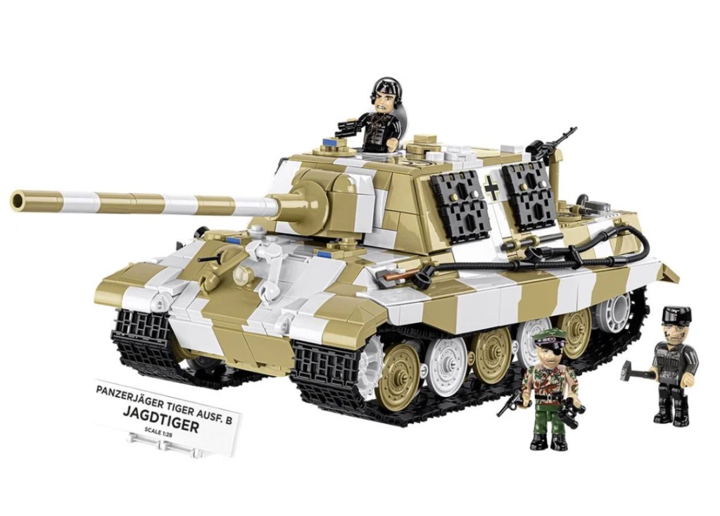 Cobi 2674 II WW Panzerjäger TIGER Ausf. B JAGDTIGER 1:28, 1371 kostek