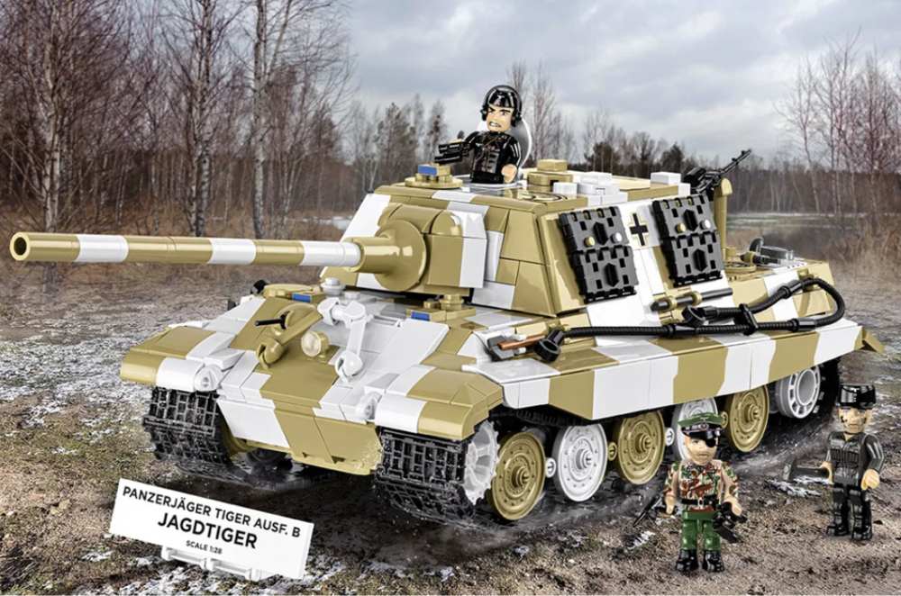 Cobi 2674 II WW Panzerjäger TIGER Ausf. B JAGDTIGER 1:28, 1371 kostek