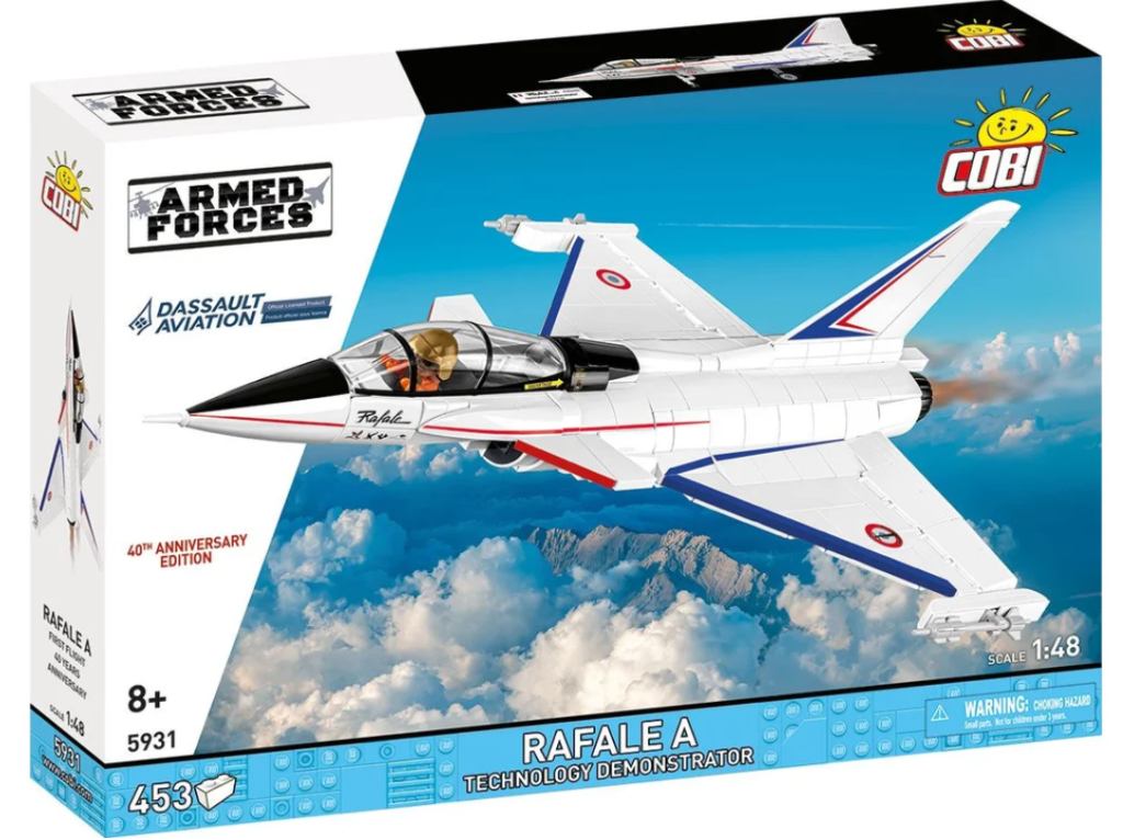 Cobi 5931 Armed Forces RAFALE A Technology demonstrator, 1:48, 453 kostek