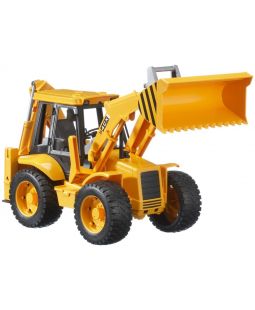 Bruder 2428 - Nakladač JCB 4CX, Traktorbagr