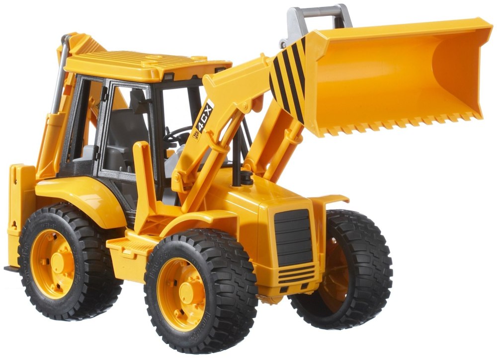 Bruder 2428 Nakladač JCB 4CX, Traktorbagr