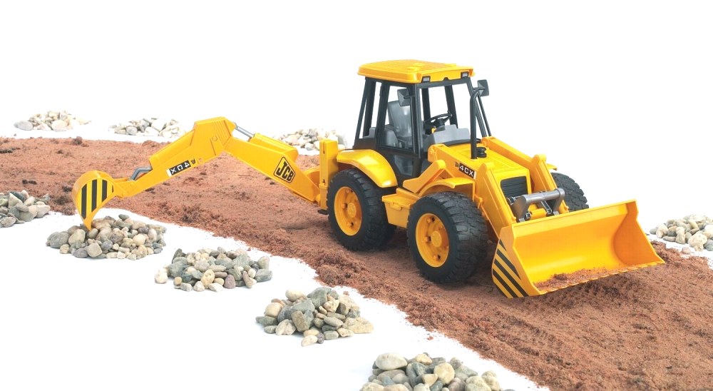 Bruder 2428 Nakladač JCB 4CX, Traktorbagr