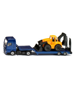 SIKU Super - dlouhý tahač s rypadlem, 1:87