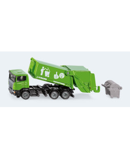 SIKU Blister - Popelářské auto Scania 1:87