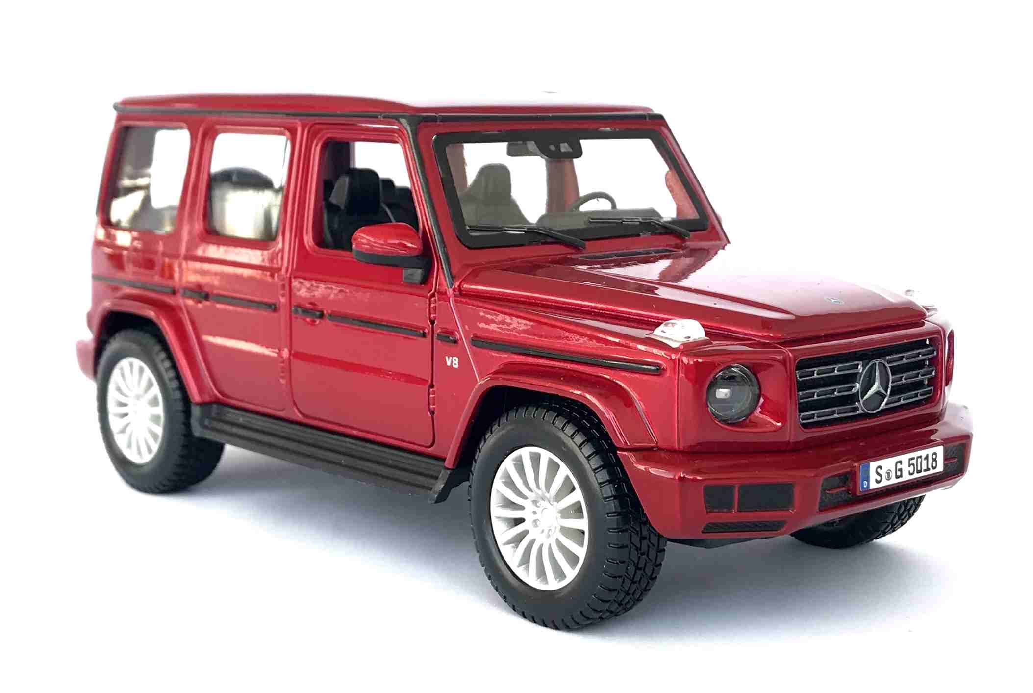 Maisto Mercedes Benz G Class AMG SUV 2019, metal červená 1:24