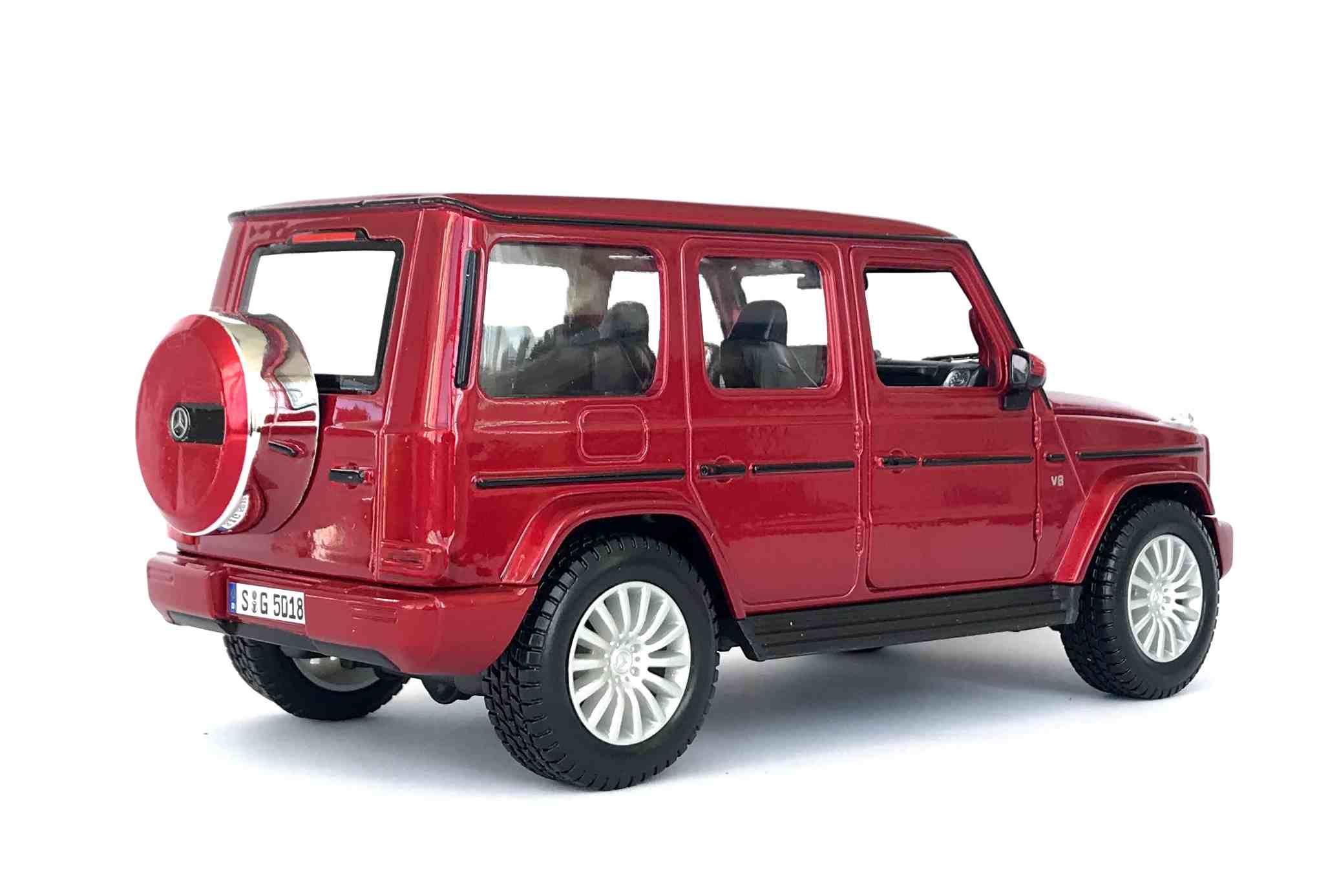 Maisto Mercedes Benz G Class AMG SUV 2019, metal červená 1:24