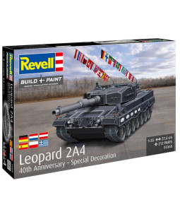 Revell ModelKit tank 03368 - Leopard 2A4 Special Decoration 40th Anniversary (1:35)