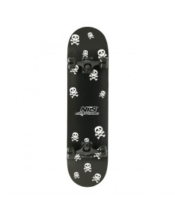 Skateboard Nils Extreme CR3108SA Skulls, 78x20 cm