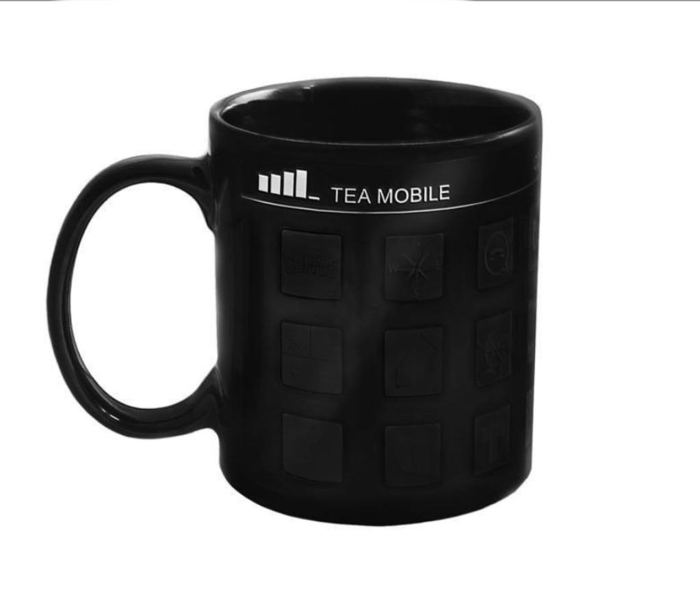 Magický hrnek Mobilní aplikace, 300 ml.