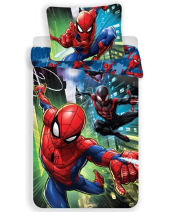 Jerry Fabrics, bavlněné povlečení Spiderman, 140x200, 90x70 cm