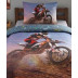 Povlečení bavlna Motokros Závod v poušti, 140x200cm