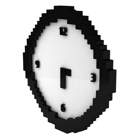 Nástěnné hodiny - Pixel