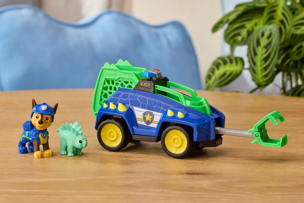 Spin Master Paw Patrol dino akční vozidlo Chase